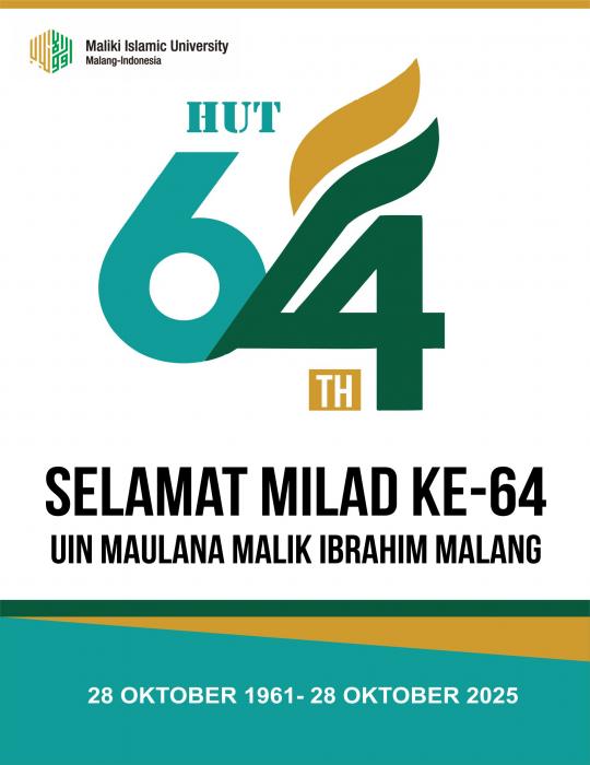 Selamat Milad ke-64 UIN Maulana Malik Ibrahim Malang!